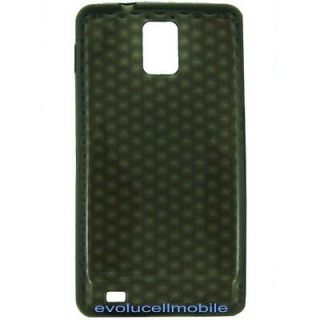Samsung Infuse 4G i997 Soft Black Gel phone cover case protector skin