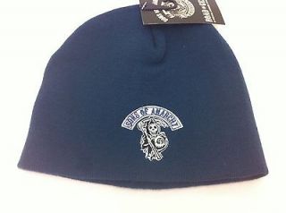 SONS OF ANARCHY REAPER OFFICIALLY LICENSED TOQUE BIKER HAT BEANIE