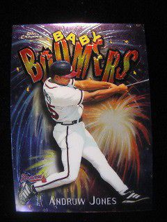1998 Topps Chrome Baby Boomers #9 Andruw Jones Braves NMMT+ 14326