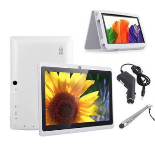 Android 4.0 Capacitive Touch Screen Tablet PC Dual Camera+PU Case