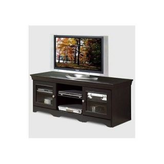 Tech Craft Veneto 60 TV Stand in Distressed Black ABS60