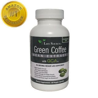 Natural Green Coffee Bean Extract 100% Organic, Pure and Natural