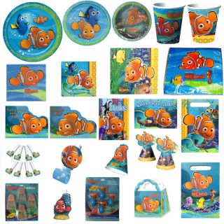 Vintage FINDING NEMO Birthday Party Supplies ~ Create your SET ~ pick