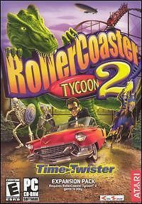 Tycoon II 2 Time Twister PC CD ride game dinosaur castle add on