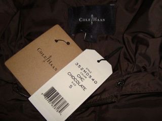 NWT COLE HAAN Style 350MD540 Pillow Collar Puffer Down Full Length