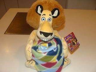 Plush Pillow Throw Blanket Set Toy Stuffed Animal Alex Lion Movie