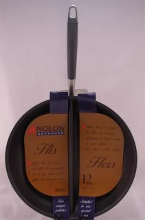 Anolon Advanced His & Hers Divided 12 inch Skillet Frying Pan