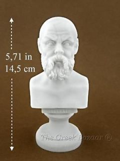 Socrates New Classic Alabaster Marble Bust Statue Copy