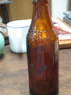 Antique CERTO Bottle, No Cap Embossed Label