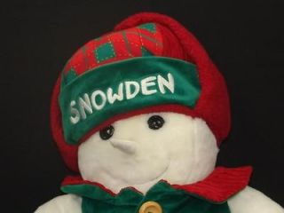 BIG 1998 CHRISTMAS COMMONWEALTH SNOWMAN TARGET DAYTON HUDSON SNOWDEN
