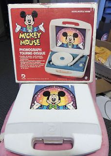 Vintage DAYLIN MICKEY MOUSE RECORD PLAYER TURNTABLE PHONOGRAPH Repair