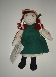 11 ANNE OF GREEN GABLES BY PETTICOAT DOLL COMPANY Soft plush Cloth