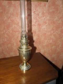 antique old oil LAMP WITH type lampe pigeon copper