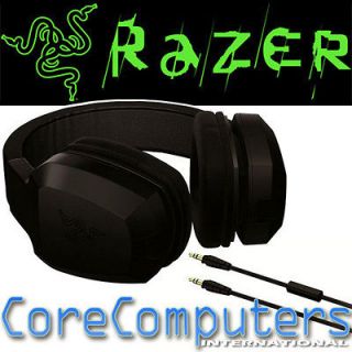 Razer Electra Black Headset Bass Headphones /w Microphone Gaming