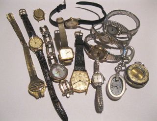 Vintage Watches & Parts   Gruen Wittnauer Timex Genere Lucerna Guess