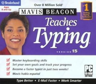 Teaches Typing Version 15   Enhance Keyboard Skill Lessons PC NEW