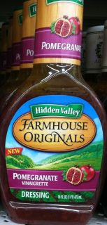 Hidden Valley Farmhouse Originals Pomegranate Vinaigrette Dressing 16