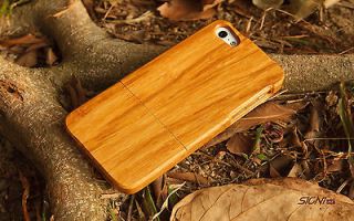 100% Bamboo WOOD Phone/Mobile Case for iPhone 5 (Maze 4) Christmas