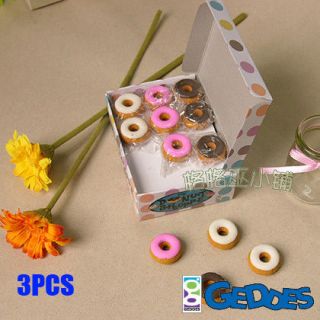Geddes Donut Shoppe Scented Eraser G6793503 (3PCS) For Gifts / School