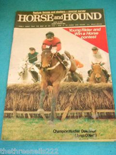HORSE and HOUND   PASTURE, FENCES AND SHELTERS   APRIL 13 1984