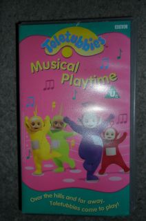 TELETUBBIES MUSICAL PLAYTIME (VHS VIDEO)