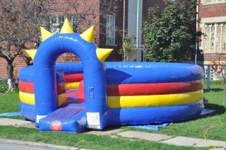 Gladiator Joust Arena Commercial Inflatable Game Moonbounce Jumping