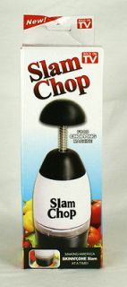 As Seen on TV Slam Slap Chop Manual Food Processor Vegetable Slicer