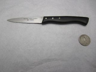 Nogent Tichet France INOX small peeling knife 3 inch blade 7 inches