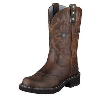 Ariat Fatbaby Boots Womens Probaby 10 B Driftwood Brown 10001132