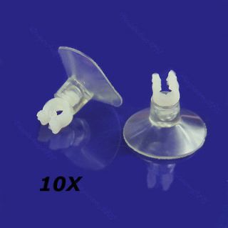 10 pcs Suction Cups Clip For Aquarium Airline Air Tubing