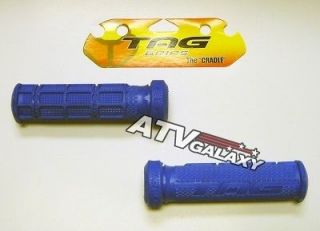 Tag ATV Blue Grips Honda 250X/250EX/300 EX/350X Bars
