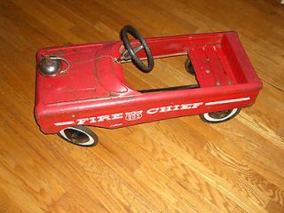 Newly listed AMF FIRE CHIEF #503 Pedal Car, circa 1950s