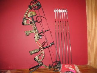 FORCE REVENGE RH 60# 24.5 30 CAMO PREM BOW PKG BLOODLINE ARROWS