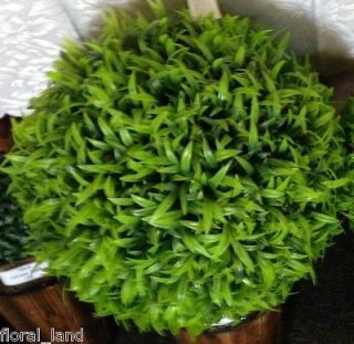 1x Extra Large Artificial plant & Green Wedding Grass topiary ball