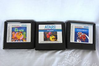 Atari 5200 Video Games Pac Man, Ms. Pac Man and Kangaroo