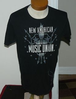 New American Music Union 2008 T Shirt Adult Medium Bob Dylan, The