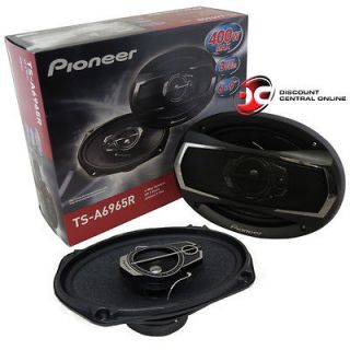 PIONEER TS A6965R 6x9 3 WAY CAR AUDIO COAXIAL SPEAKER (PAIR)