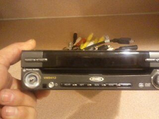 Audiovox VM9412 7 inch Car DVD Player **For Parts**