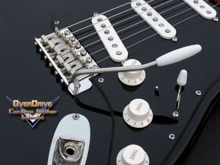 Custom Stratocaster DG Style Black Strat Short Tremolo Arm 4 1/4 (5 1