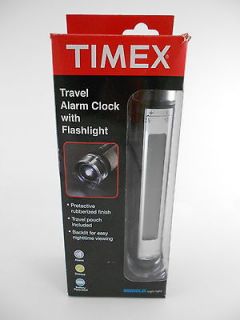 Newly listed Timex travel Alarm Clock with Flashlight T117B