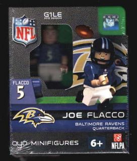 JOE FLACCO OYO LEGO MINIFIGURE MINIFIG FOOTBALL GEN 1 OYO431