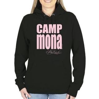 Pretty Little Liars Ladies Camp Mona Pullover Hoodie   Black