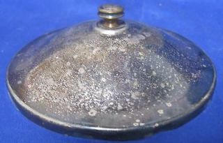 Silverplate Silver Lid ONLY Biscuit Barrel Cookie Jar Antique WEAR