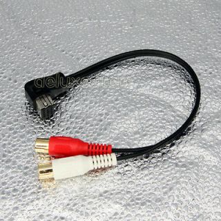 Pioneer IP Bus to RCA  IN Aux Audio Input Cable Cord Adapter CD