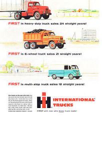 Vintage Ad. 1950s international Harvester Pickup Truck Tractors Heavy