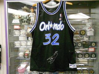 shaquille oneal autographed jersey