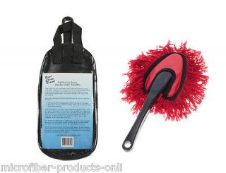 Style Paraffin Wax Treated Car Truck Mini Hand Duster with Case