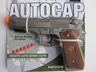 military M9 Auto Automatic pistol Cap Hand Gun replica TOY Italy New