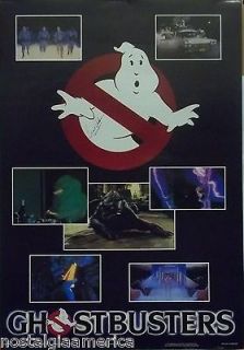 Ghostbusters 25x35 Cast Collage Movie Poster 1984 Ernie Hudson Signed