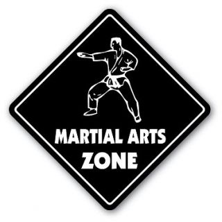 MARTIAL ARTS ZONE Sign xing gift novelty karate mma kick mat lessons